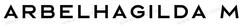 ArbelHagilda Medium字体转换
